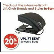 Uplift Seat - Up to 20% off