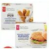 Pc Breaded Chicken Burgers, Pub Recipe Chicken Nuggets or Strips - $5.99