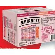 Smirnoff Alcoholic Malt Drink - $3.49 ($3.49 off)