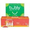Bubly or Aha Flavoured Sparkling Water - $5.49