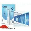 Oral-B iO3 Rechargeable Toothbrush, Crest 3DWhite Whitestrips With Light Kit or Whitening Emulsions Apply & Boost With Light Kit -
