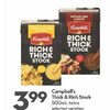 Cambell's Thick & Rich Stock - $3.99 (Up to $0.50 off)