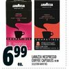 Lavazza Nespresso Coffee Capsules - $6.99