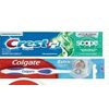 Colgate Extra Clean Manual Toothbrush, Crest Complete+scope Or Colgate Maxfresh Toothpaste - $0.99
