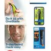 Philips Oneblade Hybrid Electric Trimmer And Shaver Or Series 3000 Beard Trimmer - Up to 15% off