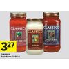 Classico Pasta Sauce  - $3.27