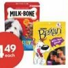 Milk-Bone, Purina Beggin' or Dentalife Dental Dog Treats - $4.49